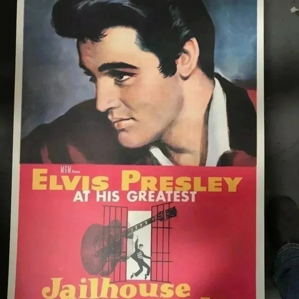 Vintage Elvis Presley Jail House Rock 1997 Poster - Picture 5 of 5